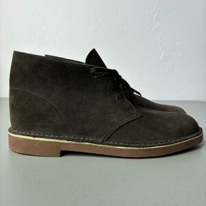 Clarks Chukka Boots Men 12 M Suede Leather Upper